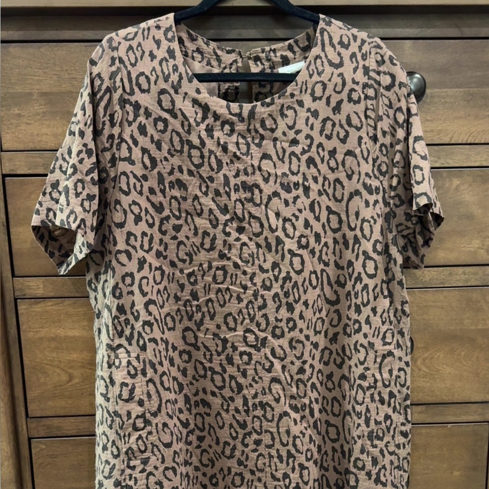 Leopard Print Dress